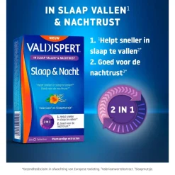 Rustgevend & Slapen<Valdispert Slaap & Nacht 30 tabletten