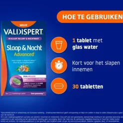 Slaap & Nacht Advanced 30 tabletten^Valdispert Discount