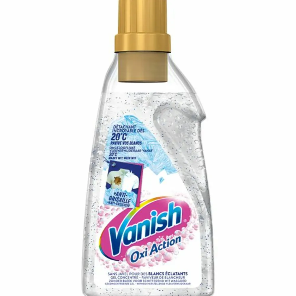 Vlekkenverwijderaar<Vanish Oxi Action Booster Gel Whitening 750 ml