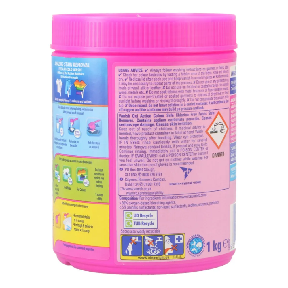 Discount Oxi Action Poeder 1 kg Vlekkenverwijderaar