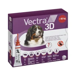 Anti-vlo & Teek 3D Hond XL >40 kg 3 stuks^Vectra Discount