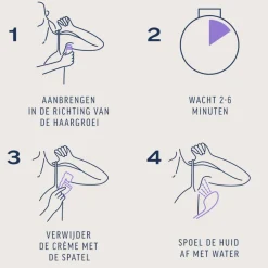 Outlet Expert Ontharingscrème Oksels 100 ml Heren Scheren & Ontharen