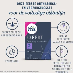 Best Expert Ontharingscrème Bikini Kit 2 x 50 ml Heren Scheren & Ontharen