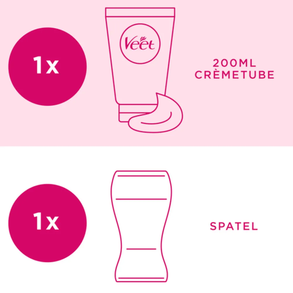 Ontharingscrème Minima Droge huid 200 ml^Veet Best