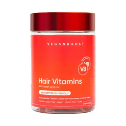 Hair Vitamins Watermeloen 60 gummies^Veganboost Online