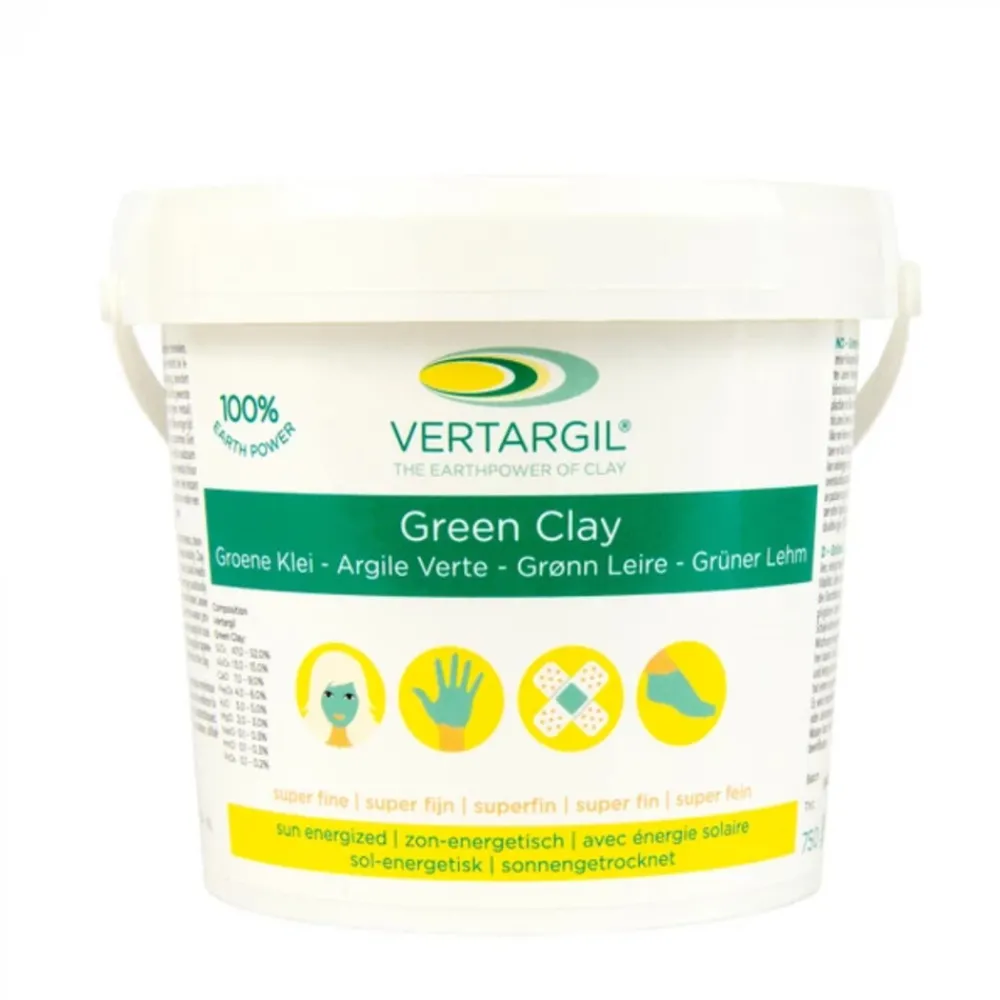 Hot Groene Leem Superfijn 750 gr Masker
