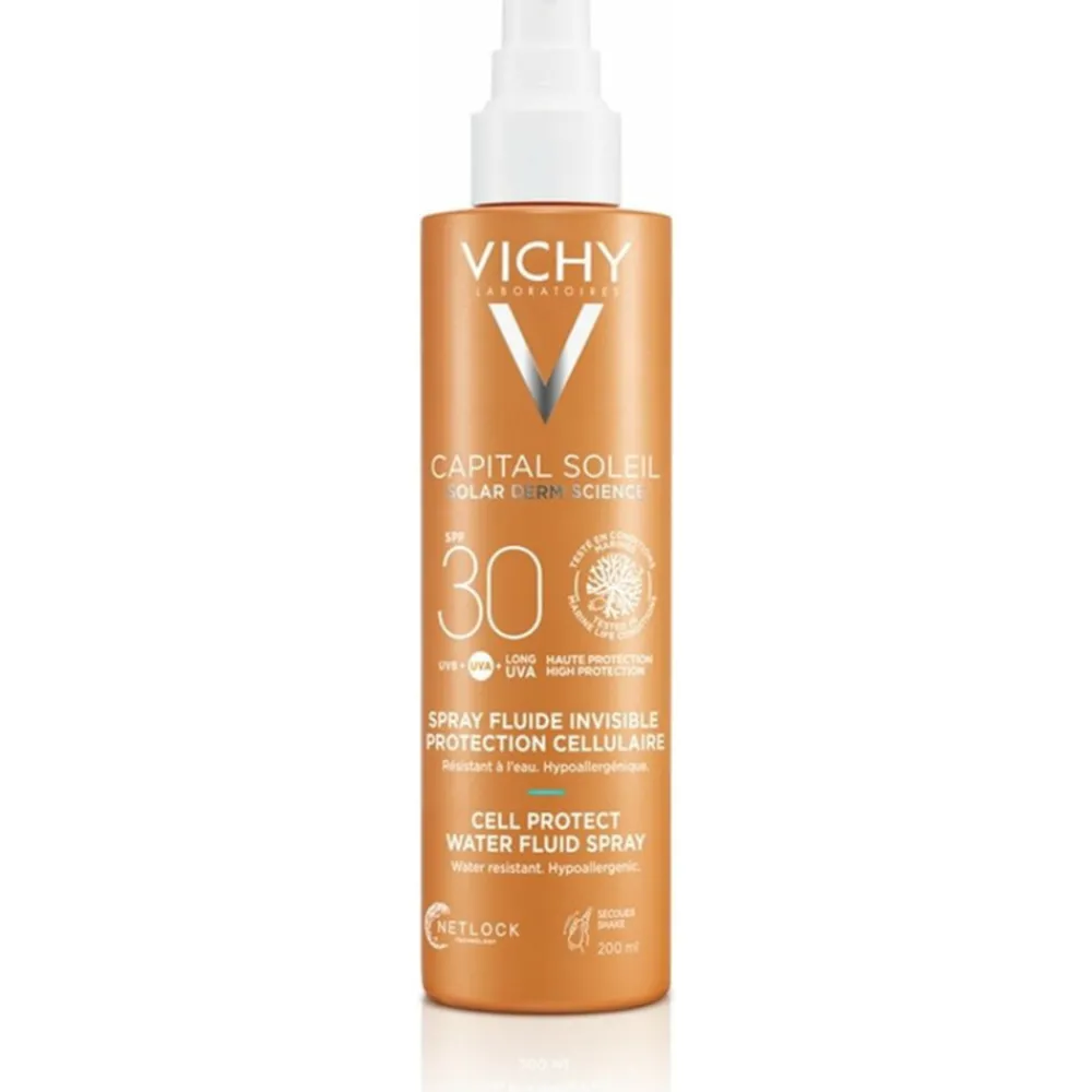 Zon<Vichy Capital Soleil UV Cell Protect Fluide Spray SPF 30 200 ml