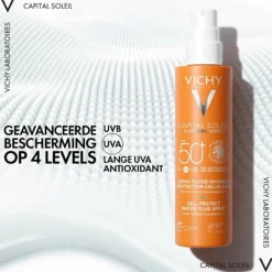 Zon<Vichy Capital Soleil UV Cell Protect Fluide Spray SPF 30 200 ml