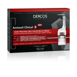 Dercos Aminexil Clinical 5 Man Anti-Haaruitval Ampullen 21 stuks Haar