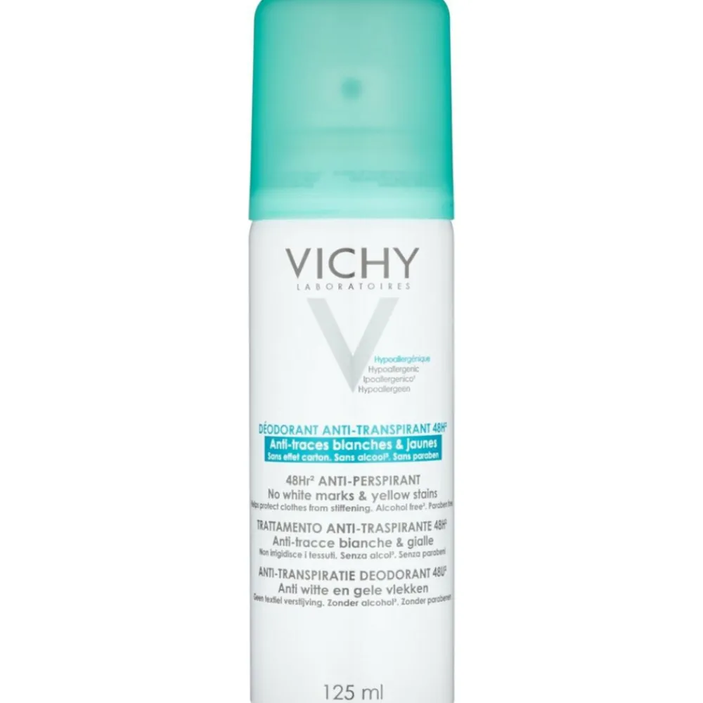 Lichaam<Vichy 48Hr Anti-Transpiratie en Anti-Witte en Gele Vlekken Deodorant Spray 125 ml
