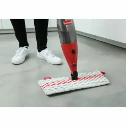 Dweilen<Vileda 1-2 Spray MAX - Dweilsysteem met spray en pad in microvezels Rood Wit