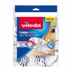 Turbo 3in1 - Vervanging Wit Rood Blauw^Vileda