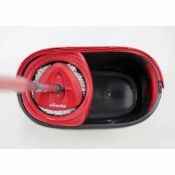 Turbo 3in1 Mopset - Met Pedaalsysteem Zwart Rood Wit Blauw 1 set^Vileda