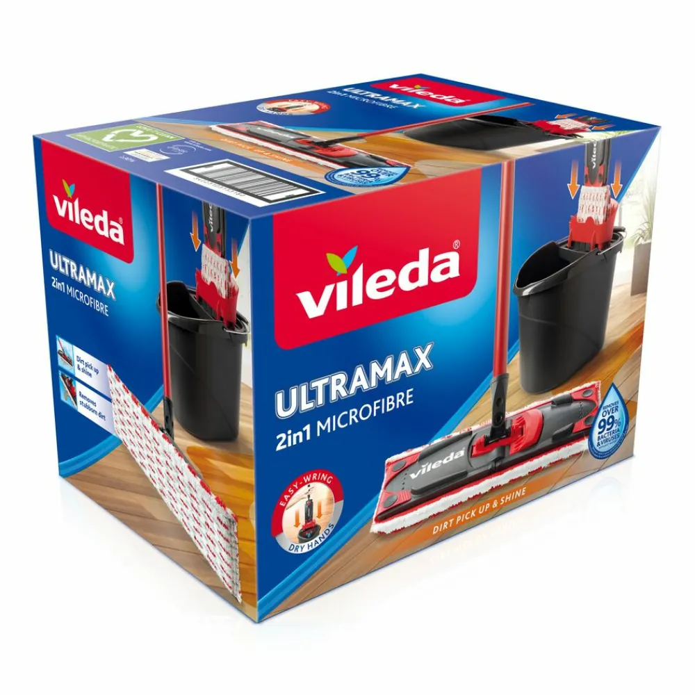 Dweilen<Vileda Ultra-Max + Emmer Compleet Systeem