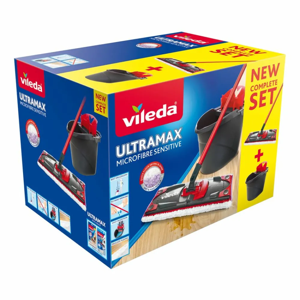 Dweilen<Vileda Ultramax Box Sensitive 1 set