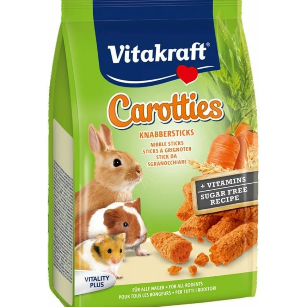 Snacks<Vitakraft Carotties 50 gr
