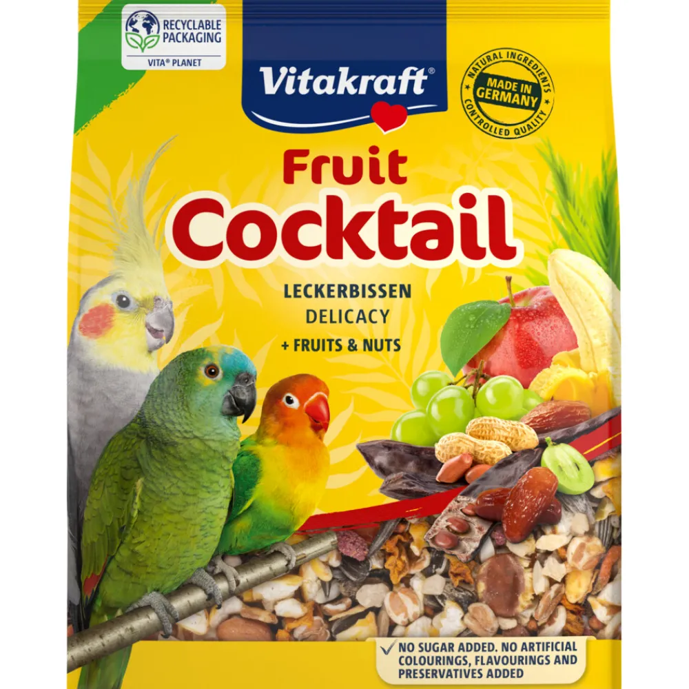 Best Fruit Cocktail Valkparkiet-Agapornide 250 gr Droogvoer & Zaden