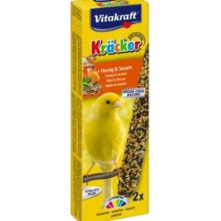 Sale Kanarie Kracker 2 in 1 Honing 2 stuks Snacks