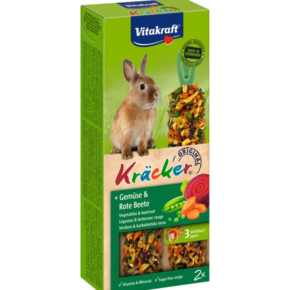 Konijn Kracker Groente - Biet 2 stuks^Vitakraft New