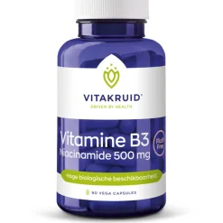 B3 Niacinamide 500 mg 90 capsules^Vitakruid