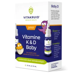 Discount Baby Vitamine K & D 2x 10 ml Vitaminen & Supplementen|Vitaminen