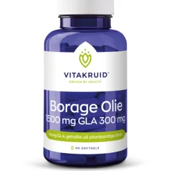 Borage Olie 60 softgels^Vitakruid Online