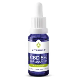 CBD Olie 5% Full Spectrum 10 ml Speciale Bestanddelen