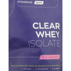 Hot Clear Whey Isolate Pink Lemonade 750 gr Sportvoeding & Drank