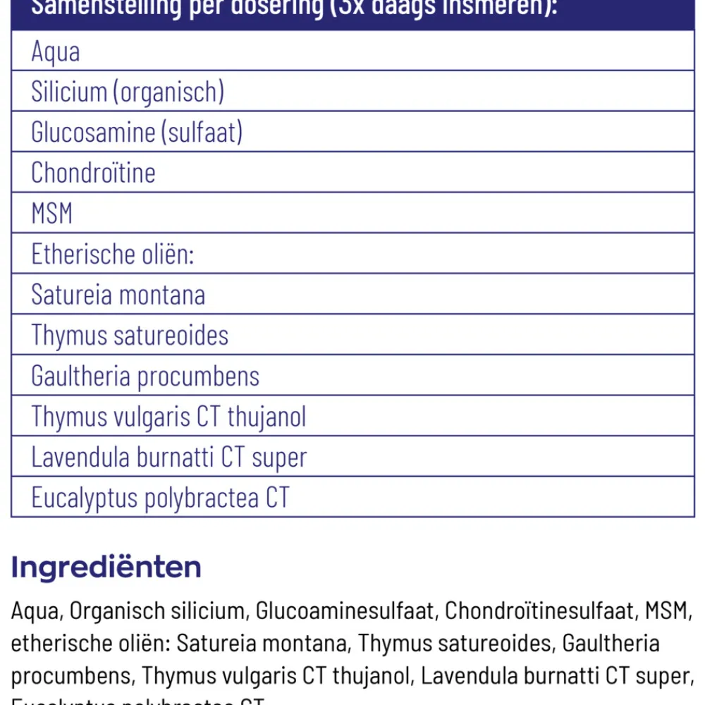 Speciale Bestanddelen<Vitakruid Glucosil Gel 150 ml