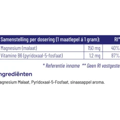 Magnesium Malaat 120 gr^Vitakruid Clearance