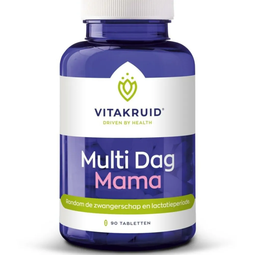 Clearance Multi Dag Mama 90 tabletten Vitaminen En Supplementen|Zwangerschapsvitamine