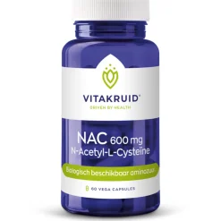 Speciale Bestanddelen<Vitakruid Nac 600 mg N-Acetyl-L-Cysteïne 60 vegacapsules