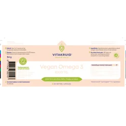 Speciale Bestanddelen<Vitakruid Omega-3 1000 TG Vegan 90 capsules