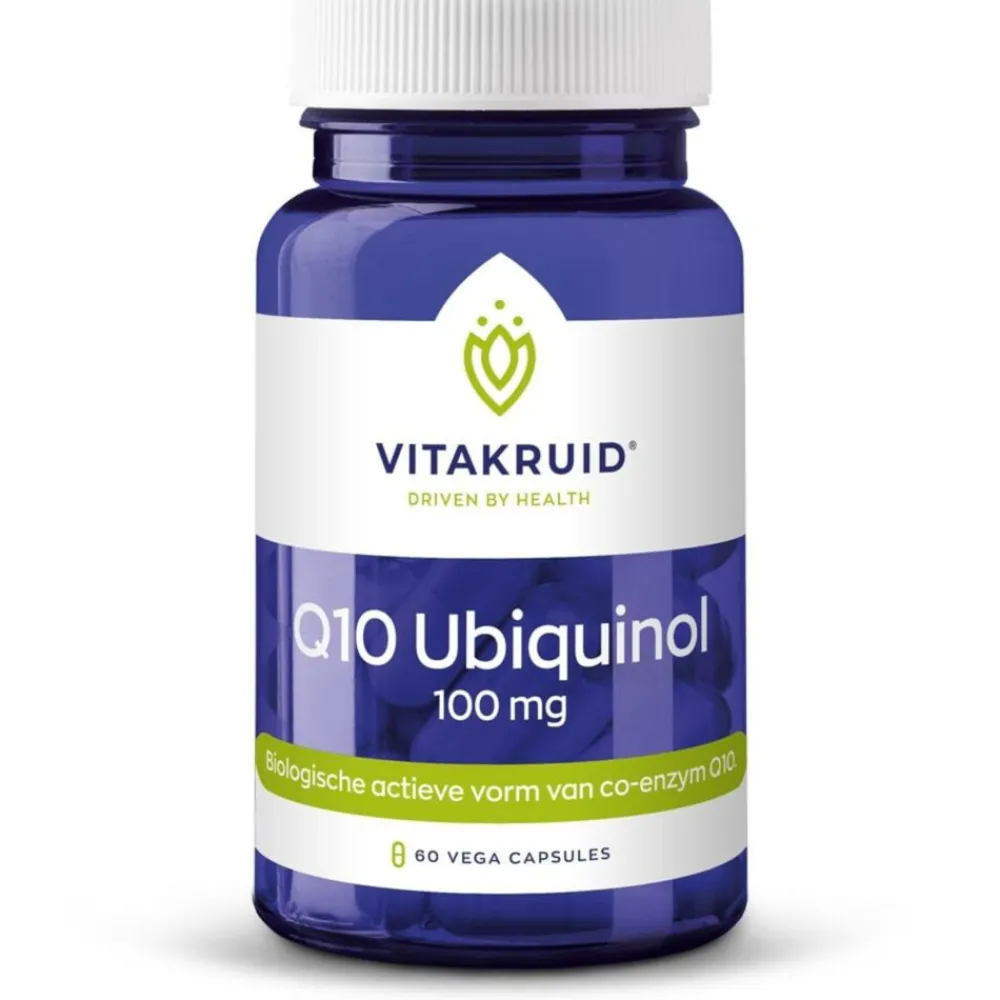 Speciale Bestanddelen<Vitakruid Q10 Ubiquinol 100 mg 60 vegacapsules