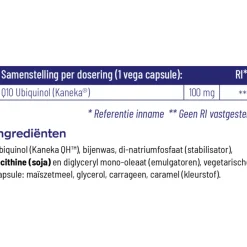 Speciale Bestanddelen<Vitakruid Q10 Ubiquinol 100 mg 60 vegacapsules
