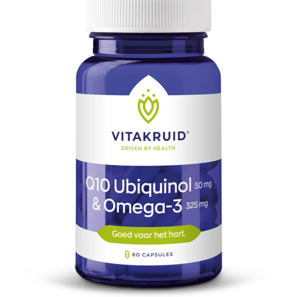 Q10 Ubiquinol & Omega3 60 capsules^Vitakruid Hot