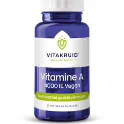 Discount Vitamine A 4000 IE Vegan 100 capsules Vitaminen