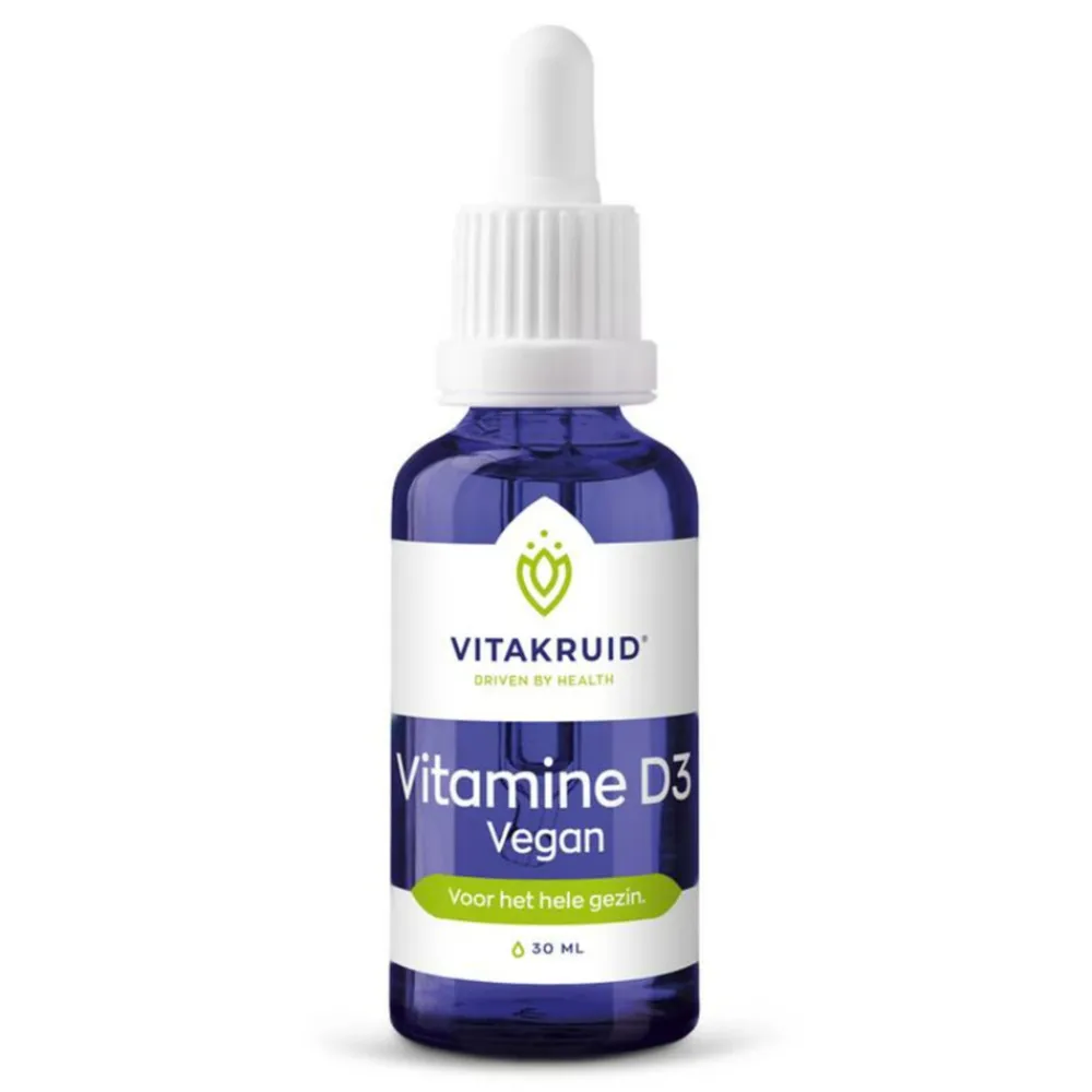 Vitamine D3 druppels Vegan 30 ml^Vitakruid Outlet