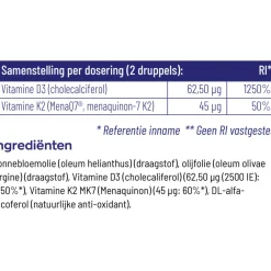 Vitamine D3&K2 10 ml^Vitakruid Hot