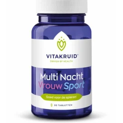 Vitaminen Vrouw<Vitakruid Vrouw Sport Multi Nacht 30 tabletten