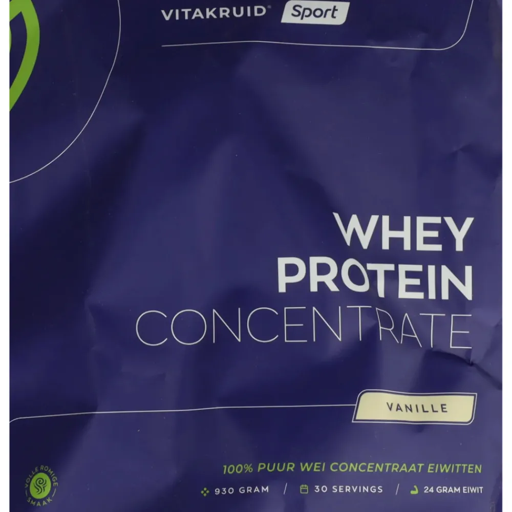 Whey Protein Concentrate Vanille 900 gr^Vitakruid Sale