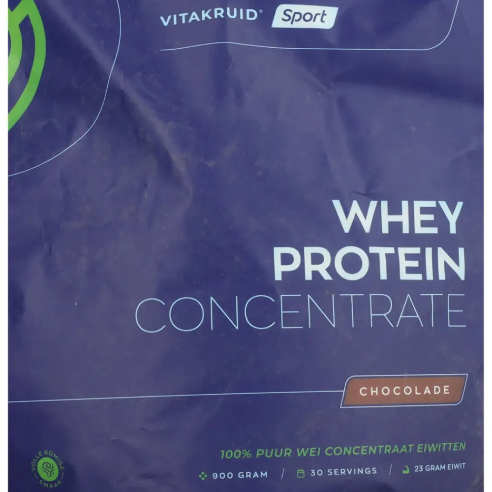 Sportvoeding & Drank<Vitakruid Whey Protein Concentrate Chocolade 900 gr