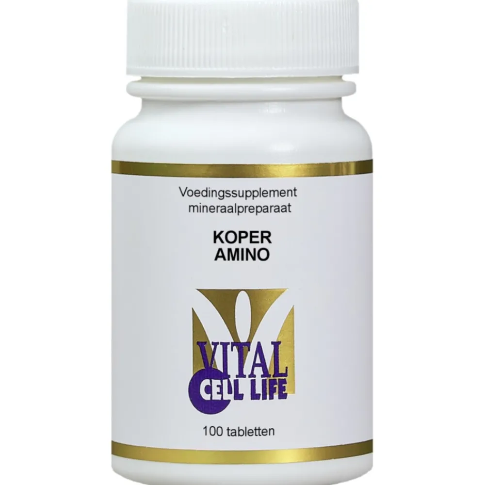 New Vital Cell Koper Amino 2 mg 100 stuks Mineralen