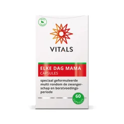 Zwangerschapsvitamine<Vitals Elke Dag Mama 60 capsules