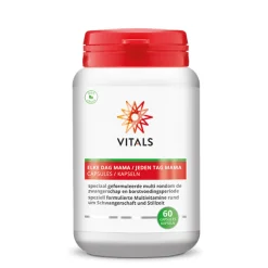 Zwangerschapsvitamine<Vitals Elke Dag Mama 60 capsules