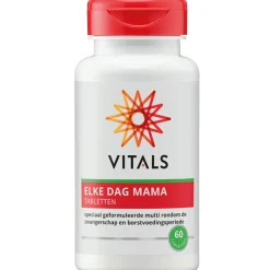 Mineralen|Zwangerschapsvitamine<Vitals Elke Dag Mama 60 tabletten