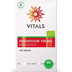 Magnesium Biologisch 100mg 60 capsules^Vitals New