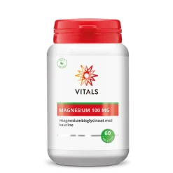 Magnesium 100mg 60 tabletten^Vitals Outlet