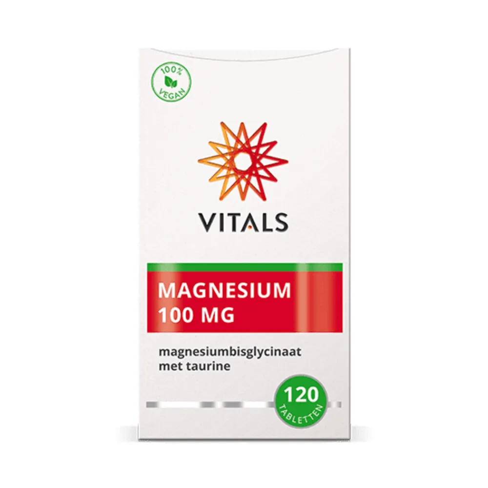 Mineralen<Vitals Magnesium 100mg 120 tabletten