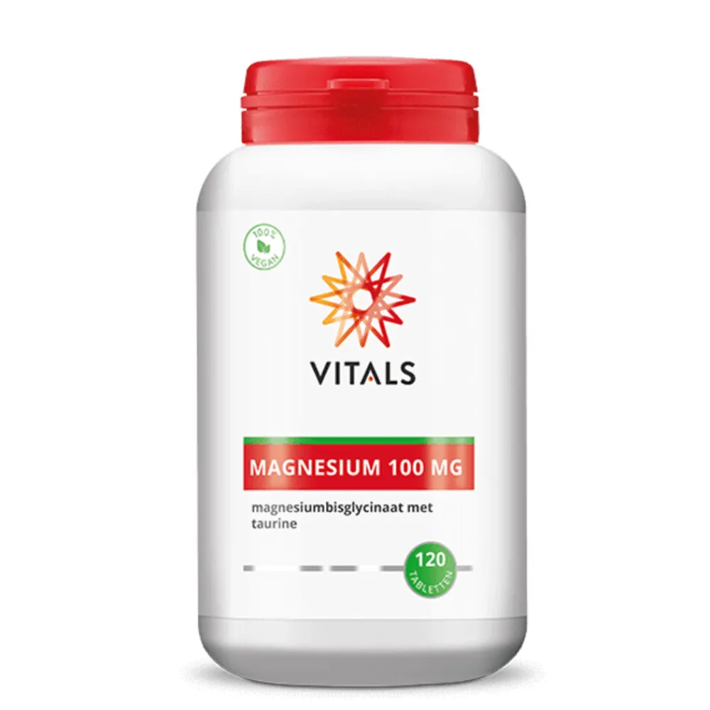 Mineralen<Vitals Magnesium 100mg 120 tabletten